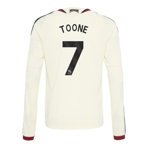Kids' Man Utd 2026/27 Third Long Sleeve Jersey