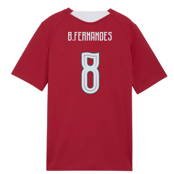 Kids' Trainings Portugal 2026/27 Red Training Jersey