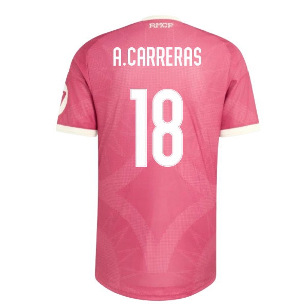 Men's Real Madrid 2026/27 Pink Third Jersey
