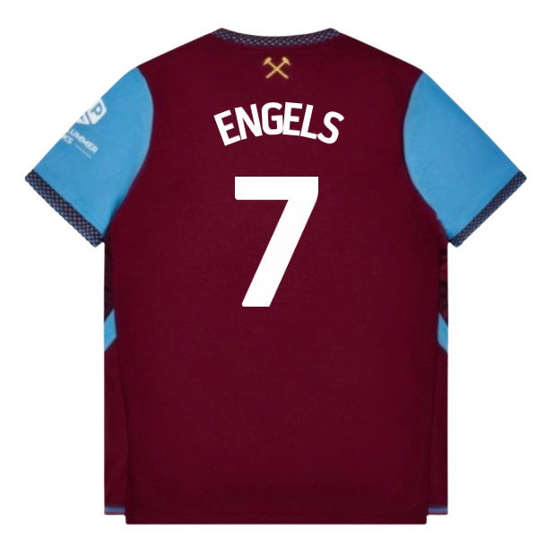Kids' West Ham 2026/27 Home Jersey