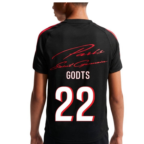 Kids' Trainings PSG 2026/27 Black Training Jersey
