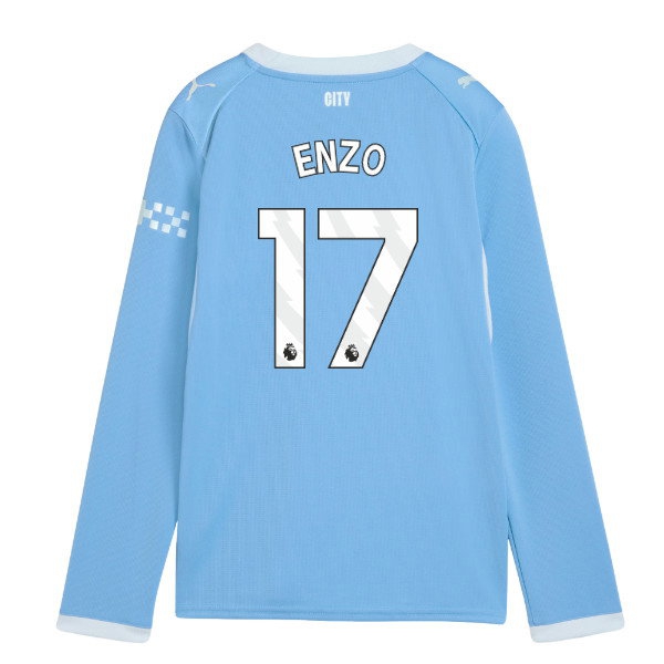 Kids' Man City 2026/27 City Long Sleeve Jersey