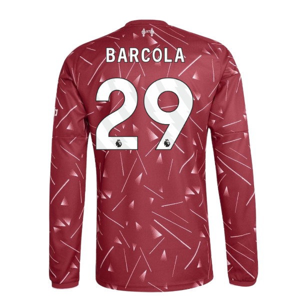 Men's Liverpool 2026/27 Home Long Sleeve Jersey