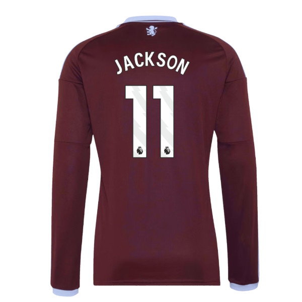 Men's Aston Villa 2026/27 Home Long Sleeve Jersey