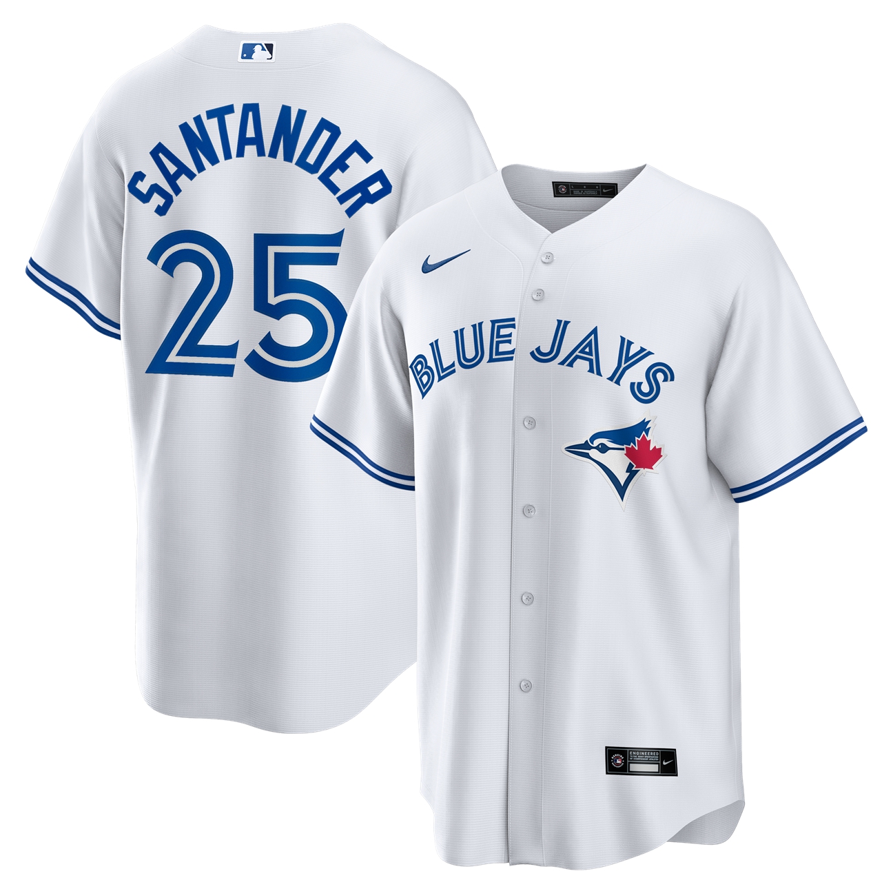 Women's Toronto Blue Jays White Replica Jersey