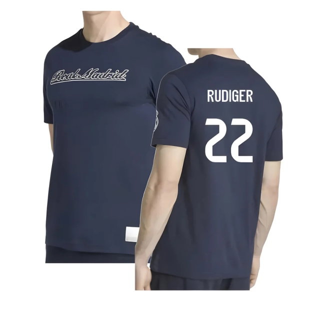 Men's Real Madrid 2025/26 Navy Tee