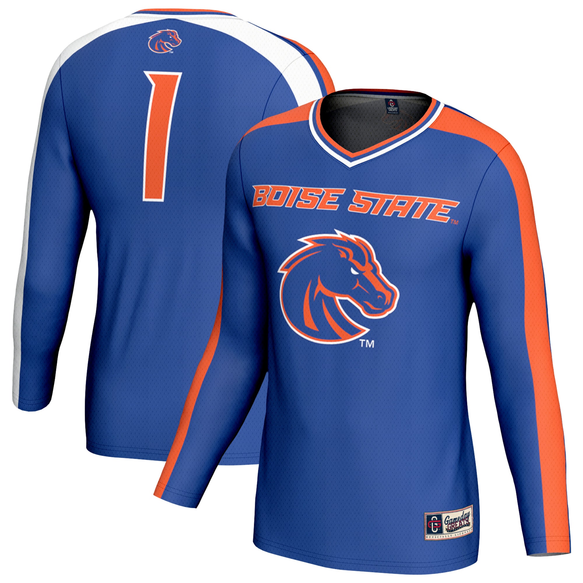 Men's Boise State Broncos Royal Fashion Jersey