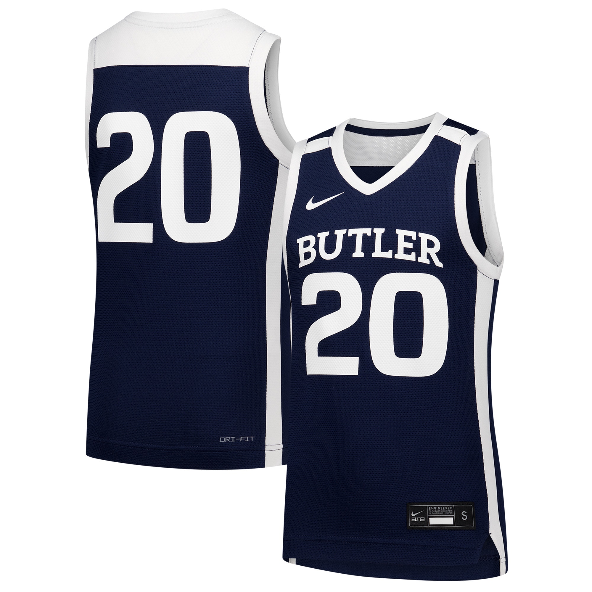 Men's Butler Bulldogs Navy Replica Jersey