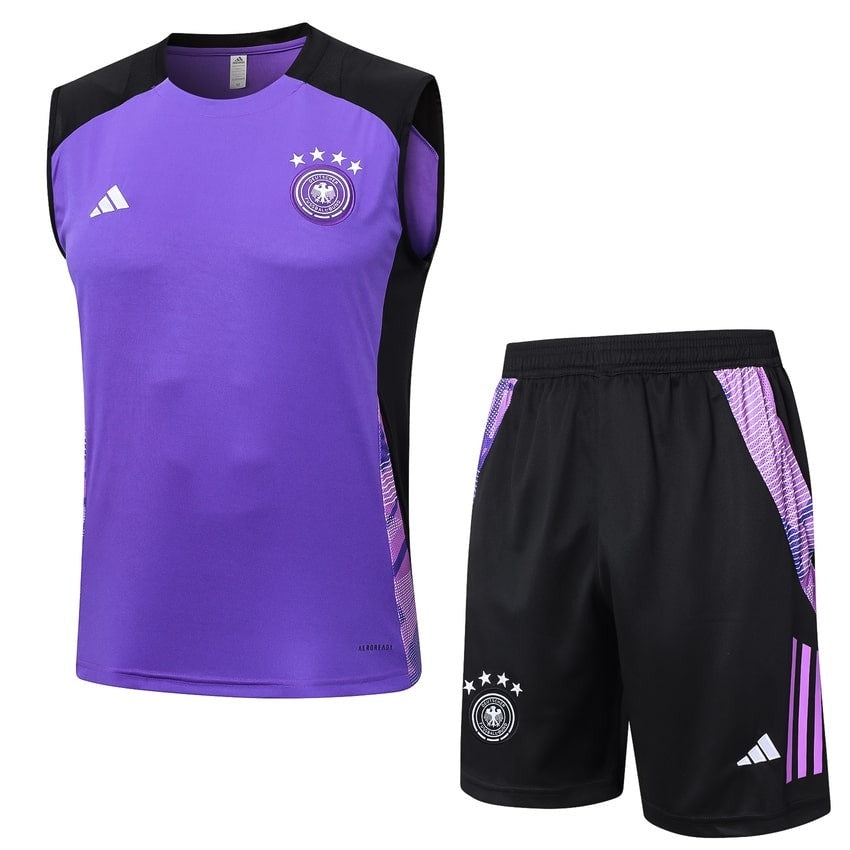 Men's Germany 2024/25 Purple Shorts