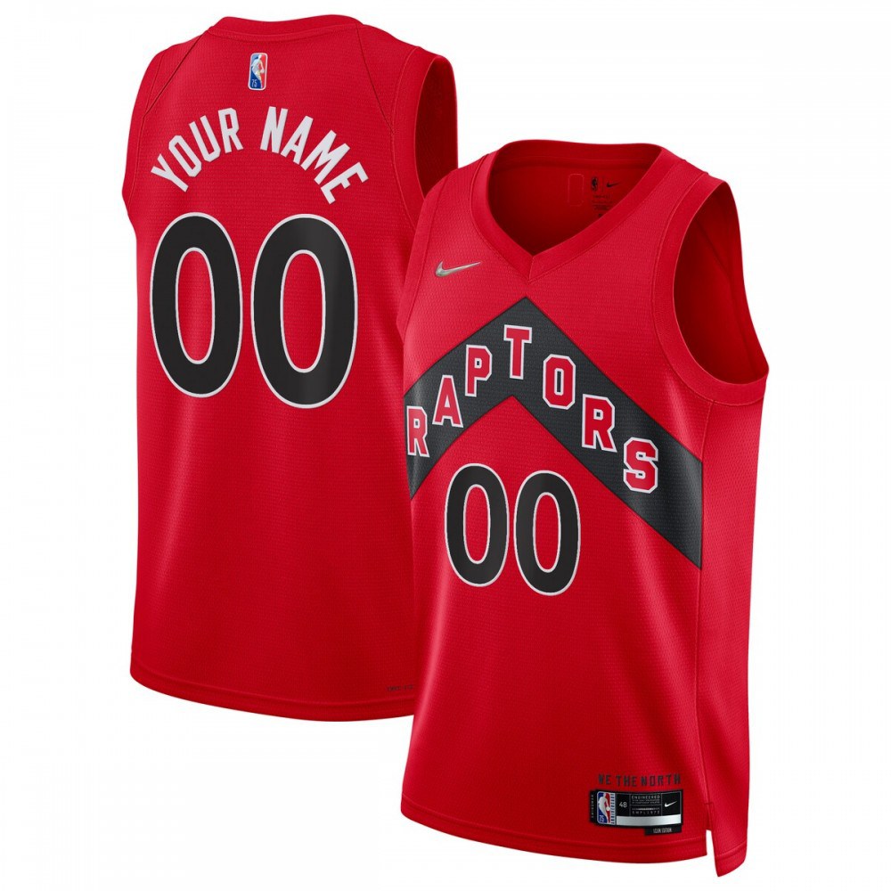 Men's Toronto Raptors 2021/22 Red Icon Swingman Jersey
