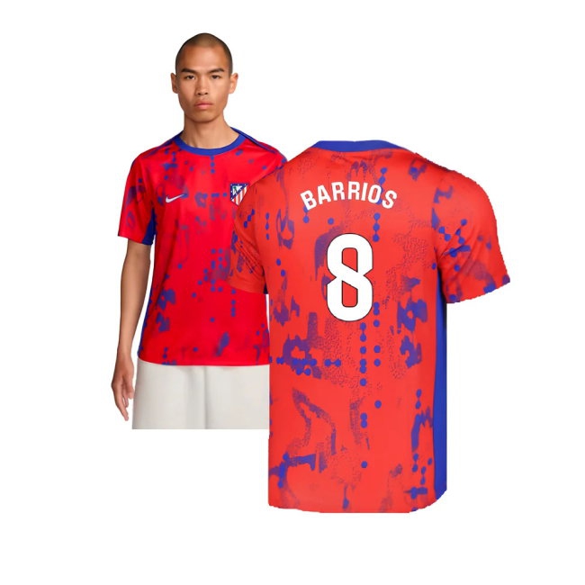 Women's Atletico Madrid 2024/25 Red Jersey