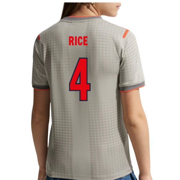 Kids' England 2026/27 Grey Jersey
