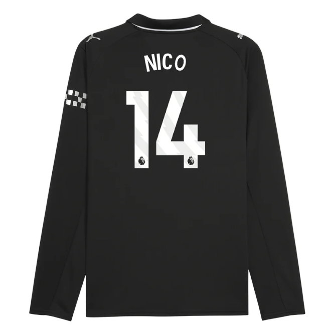 Women's Man City 2025/26 City Long Sleeve Jersey
