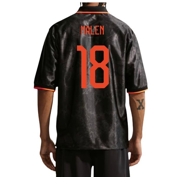 Kids' Netherlands 2026/27 Black Jersey