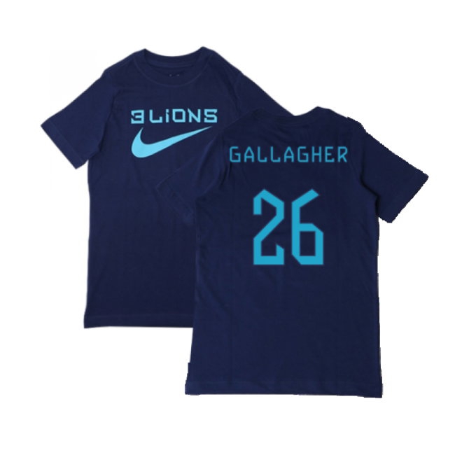 Kids' England 2022/23 Navy Tee