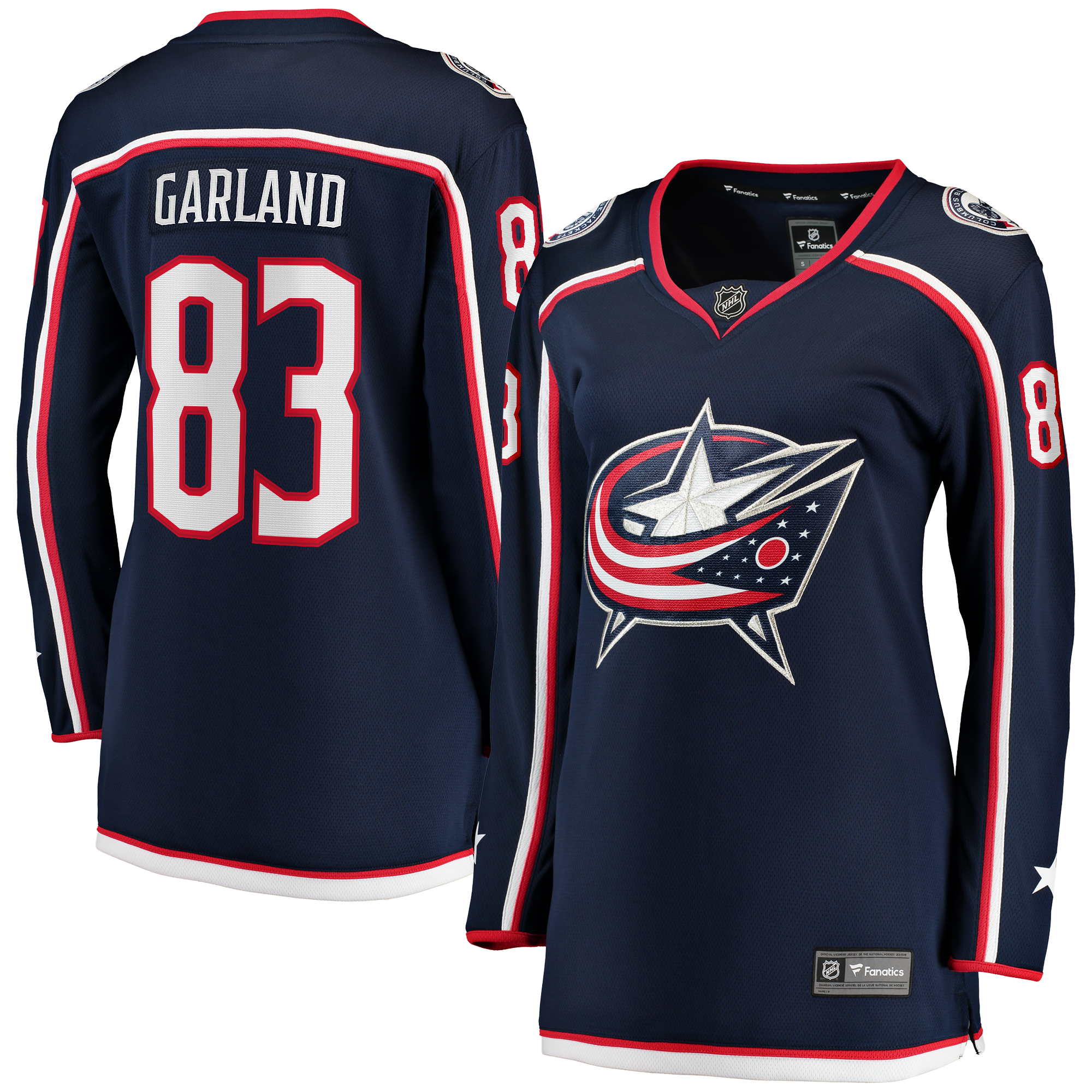Men's Columbus Blue Navy Home Jersey