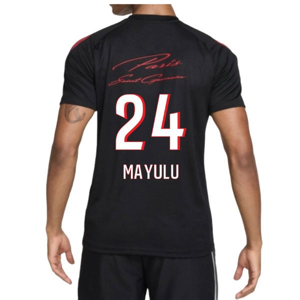 Women's PSG 2026/27 Black Training Jersey