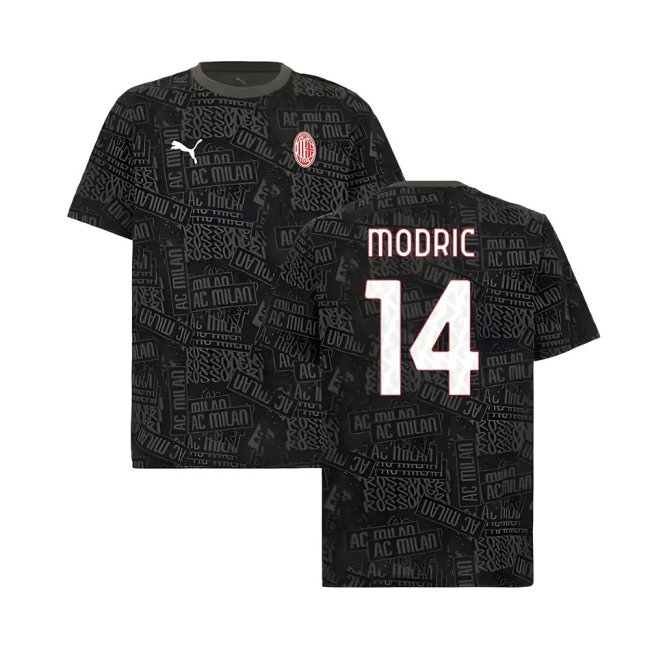 Men's AC Milan 2025/26 Black Tee