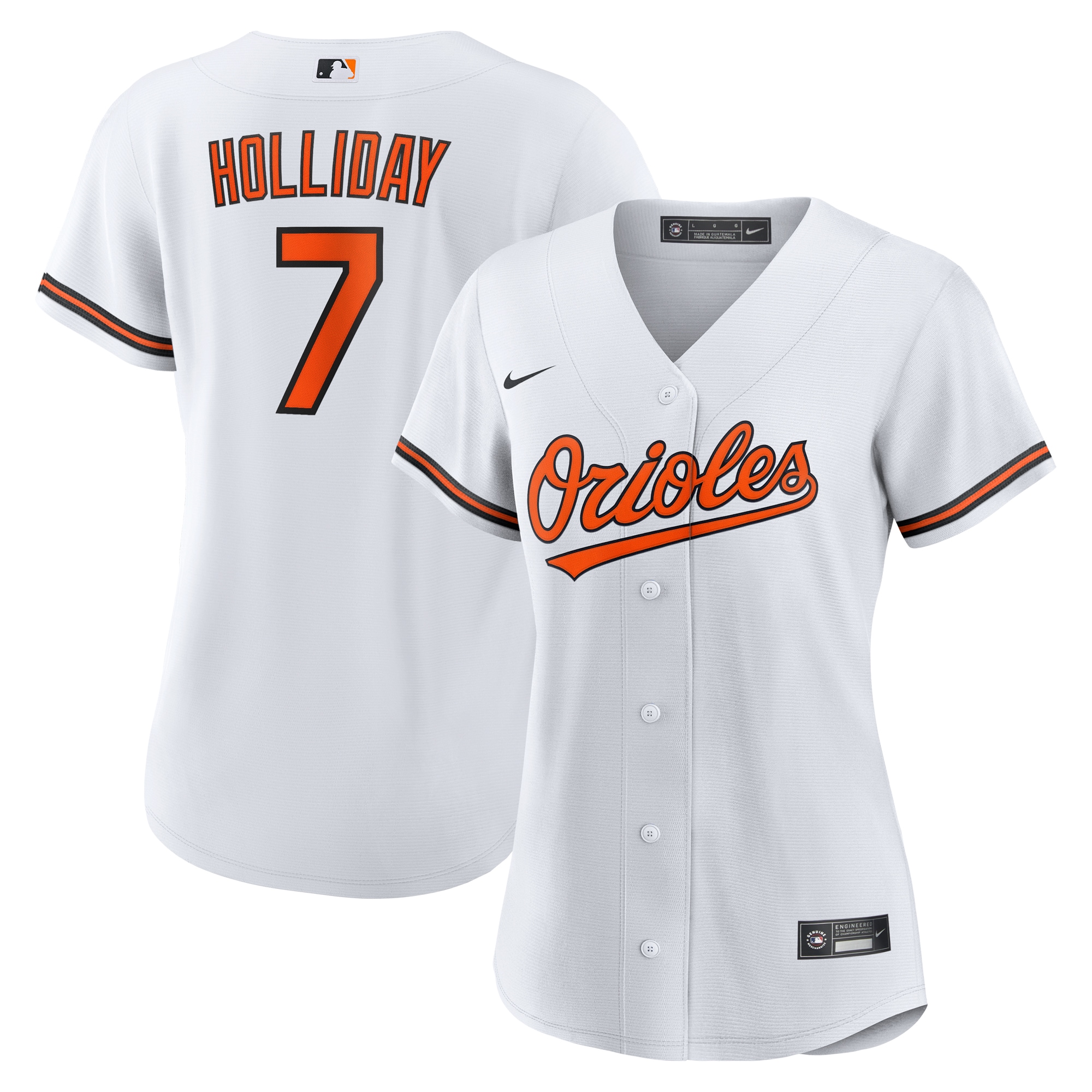 Men's Baltimore Orioles White Player Jersey