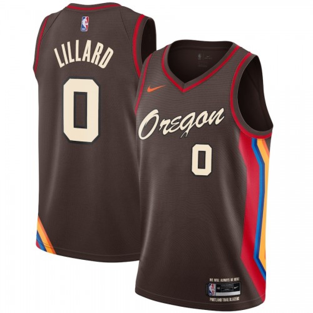 Men's Portland Trail Blazers 2020/21 Brown City Player Jersey
