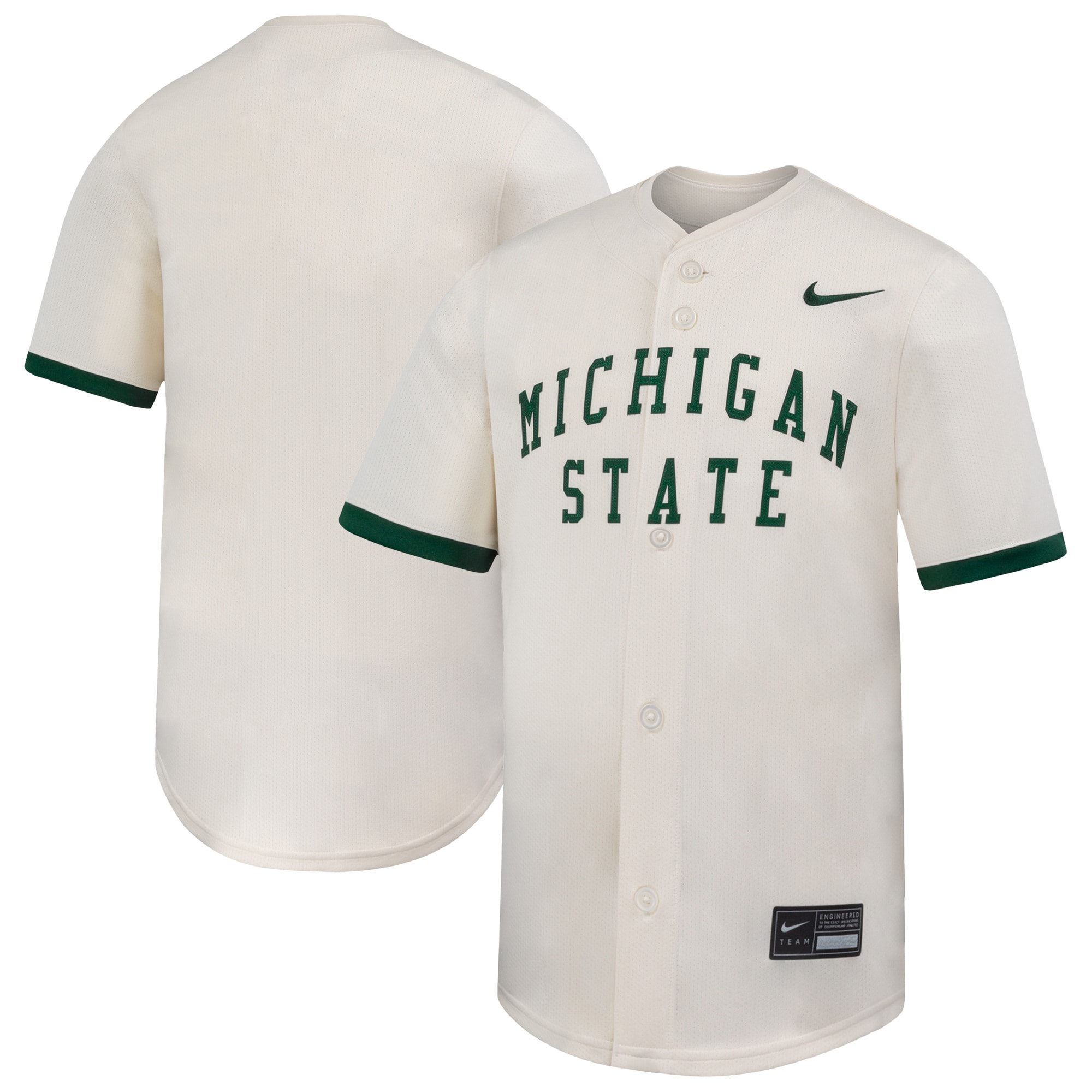 Men's Michigan State Spartans White Limited Jersey