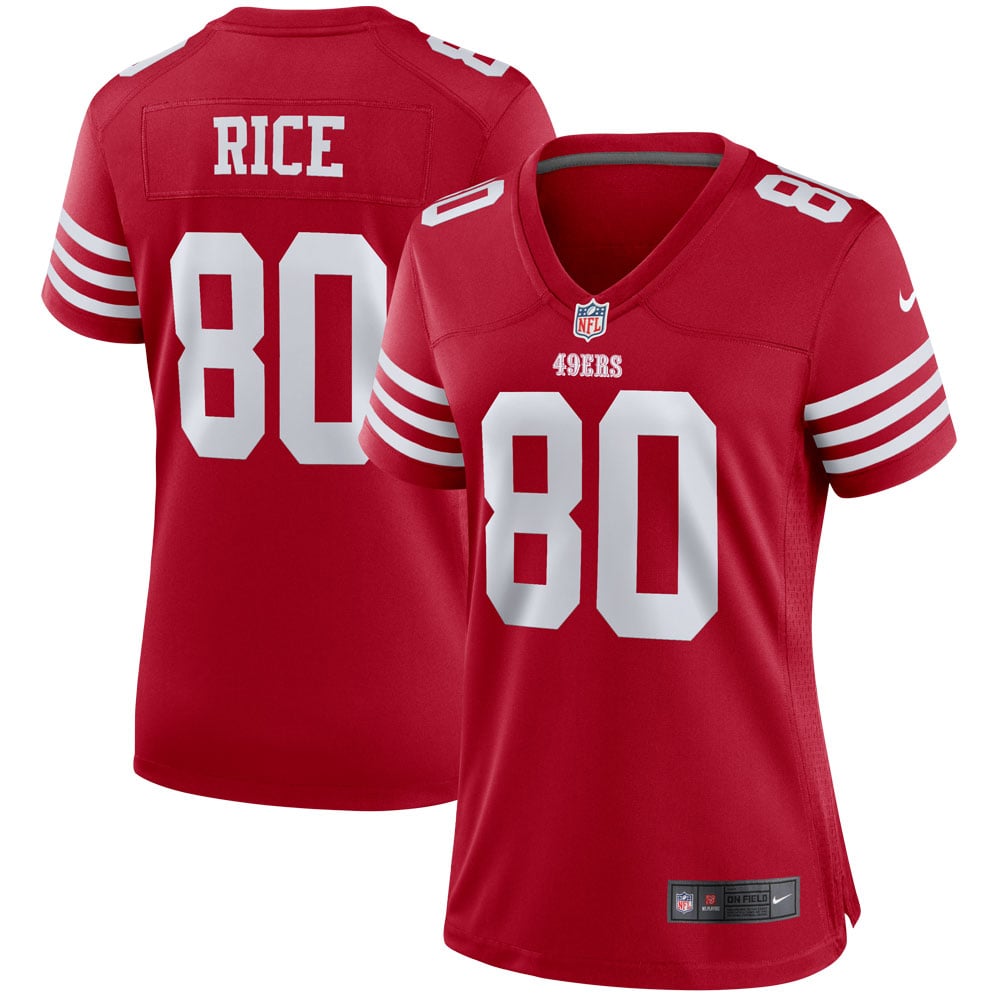 Women's San Francisco 49ers Scarlet Player Jersey