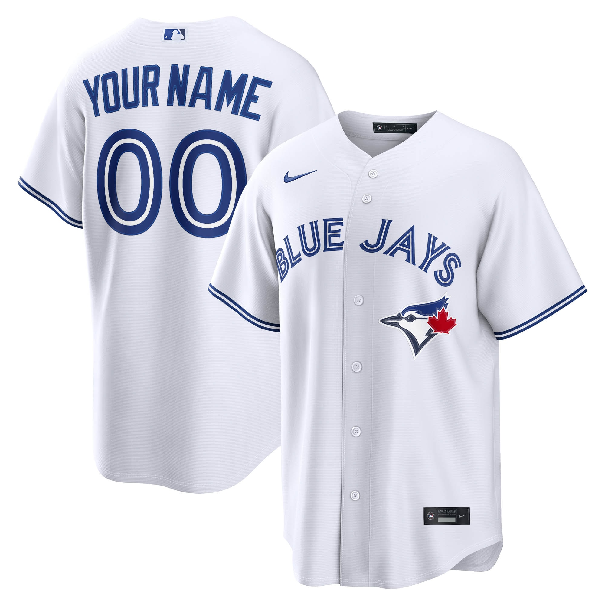 Men's Toronto Blue Jays White Replica Jersey