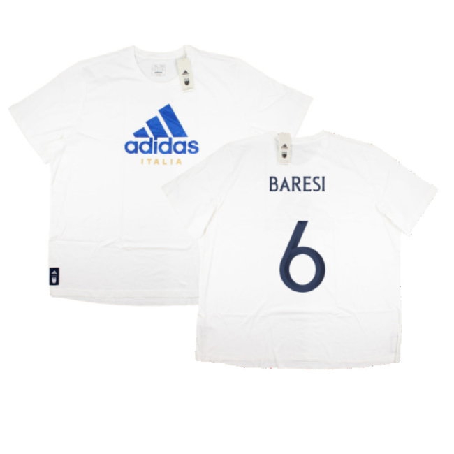 Men's Italy 2023/24 White Tee