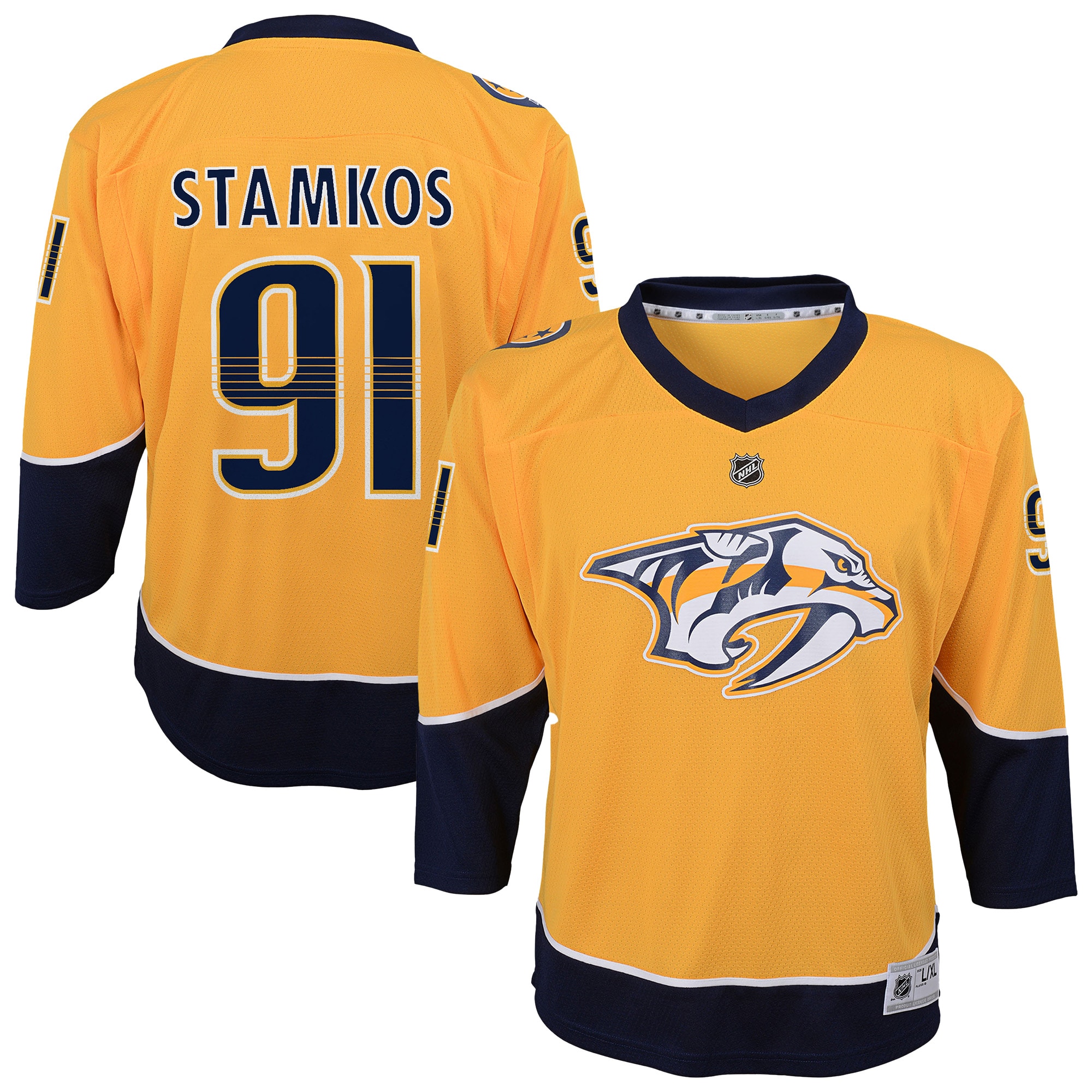 Men's Nashville Predators Gold Player Jersey