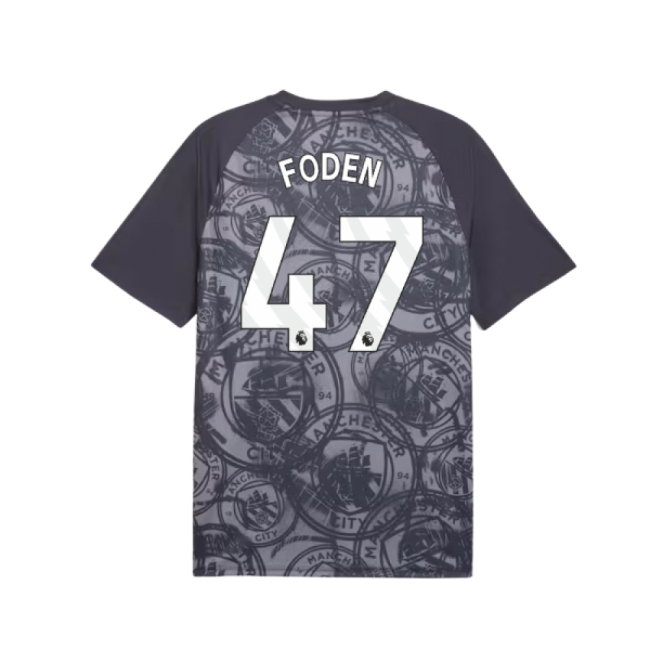 Kids' Man City 2026 Gray City Jersey