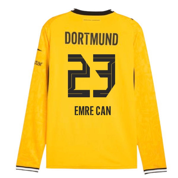 Men's Borussia Dortmund 2026/27 Home Long Sleeve Jersey