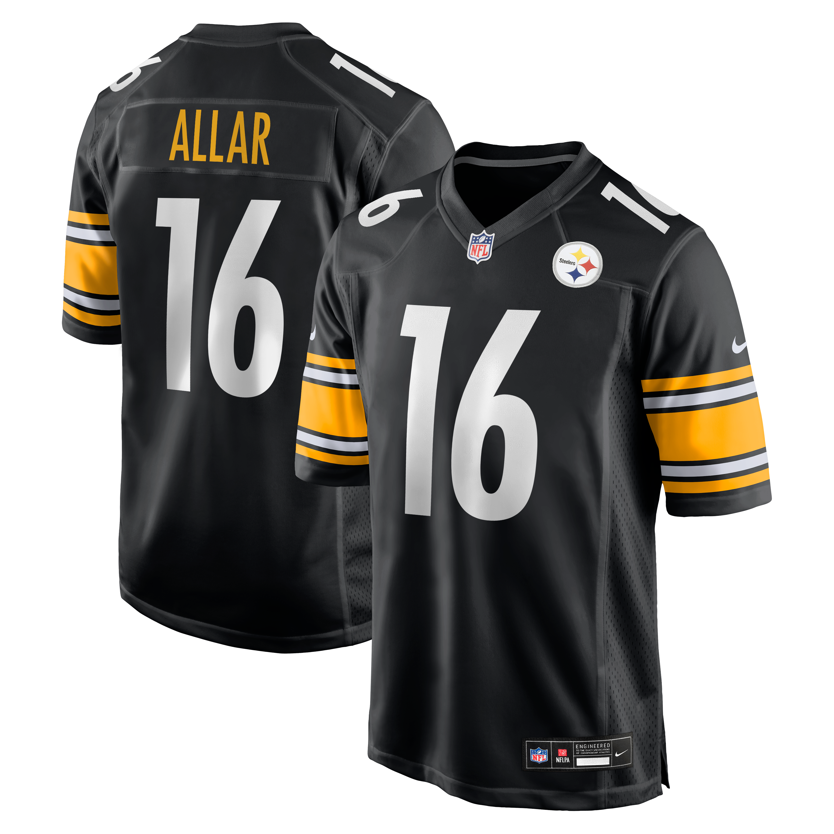 Women's Pittsburgh Steelers Black Game Jersey