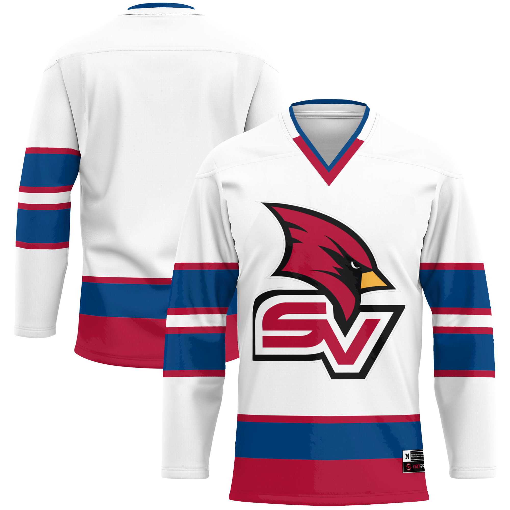 Men's Valley State Cardinals White Jersey