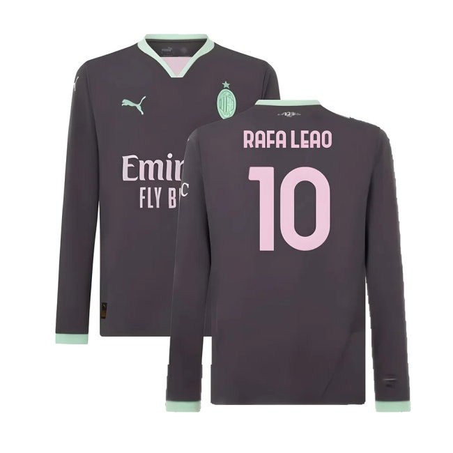 Kids' AC Milan 2024/25 Third Long Sleeve Jersey