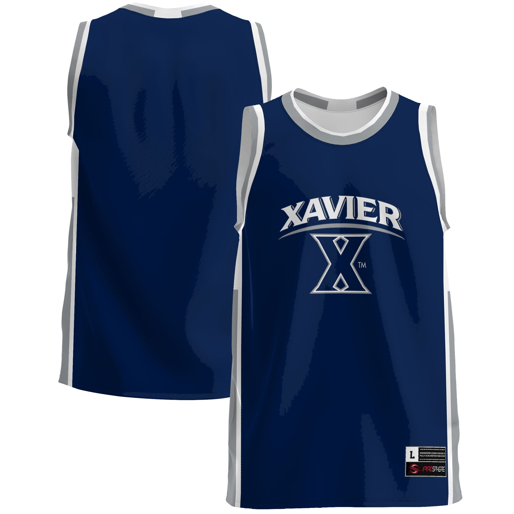 Kids' Xavier Musketeers Navy Jersey