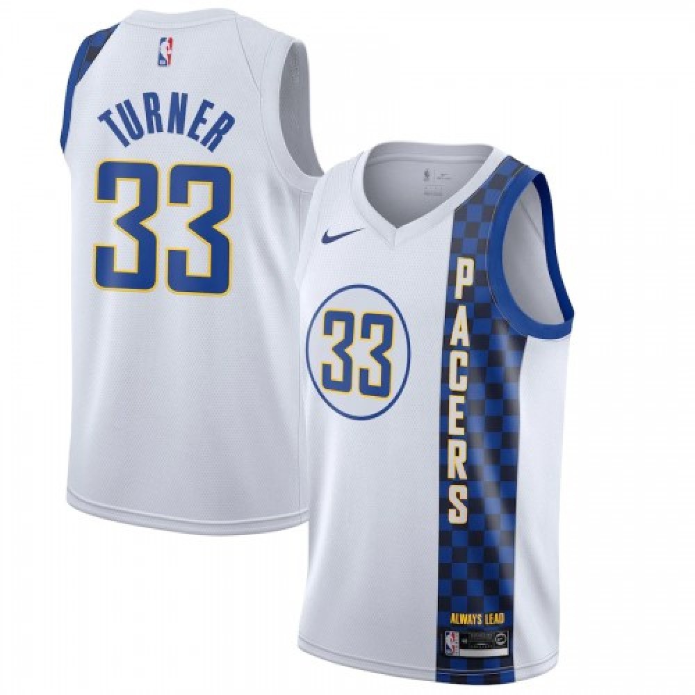Women's Indiana Pacers 2019/20 White City Swingman Jersey