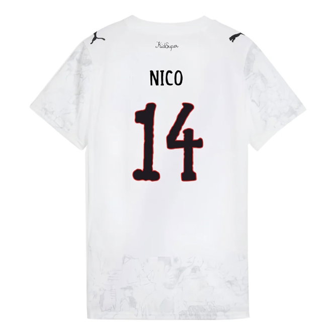 Women's Manchester City 2025/26 White City Jersey