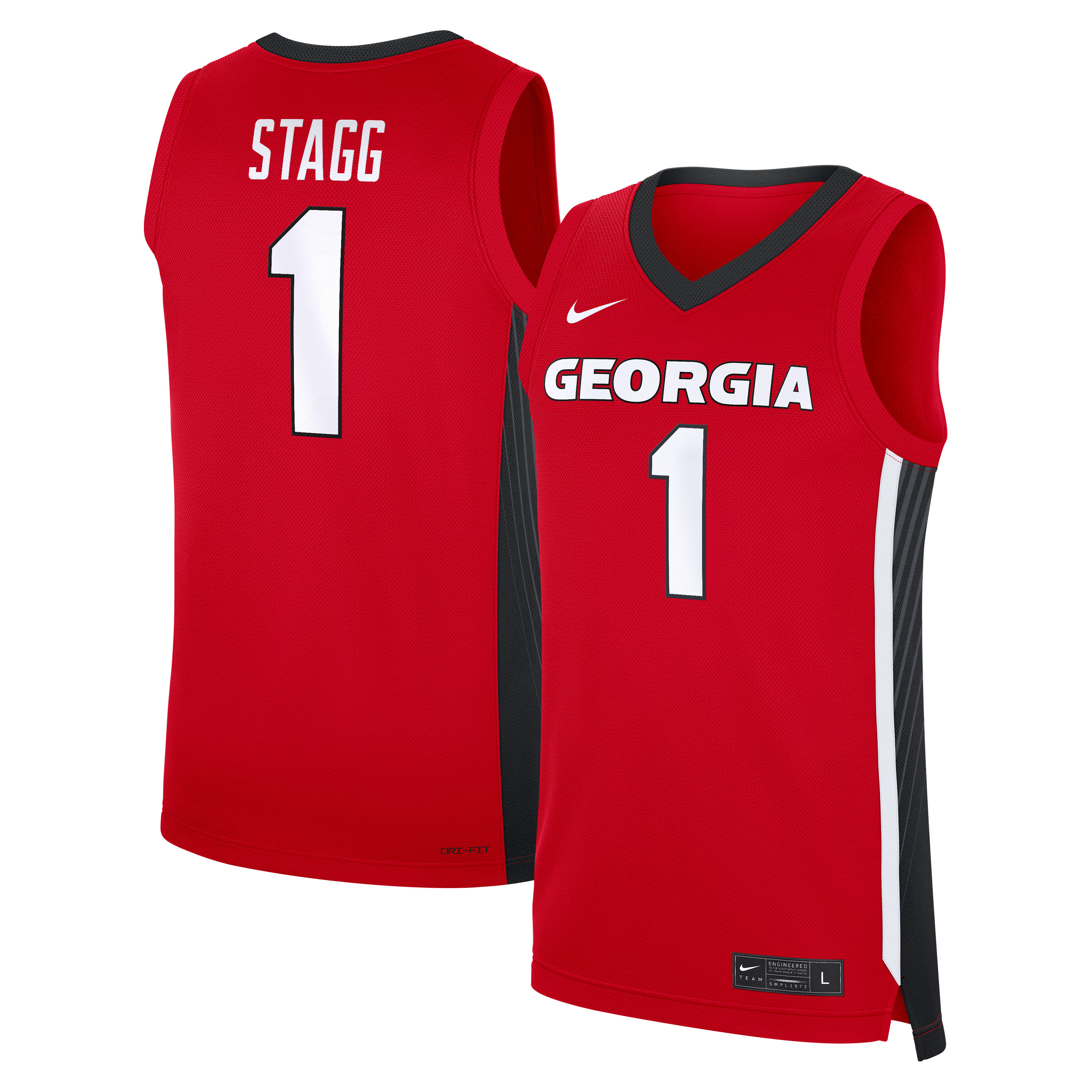 Women's Stagg Georgia Bulldogs Red Replica Jersey