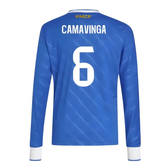 Men's Real Madrid 2025/26 Third Long Sleeve Jersey