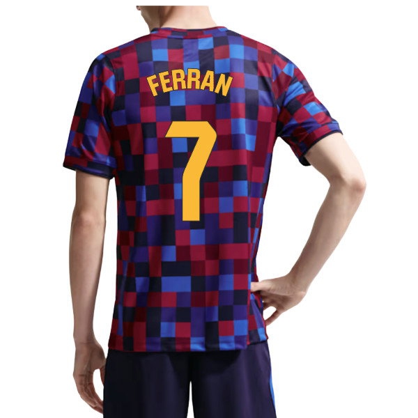 Kids' Barcelona 2026/27 Red Home Jersey