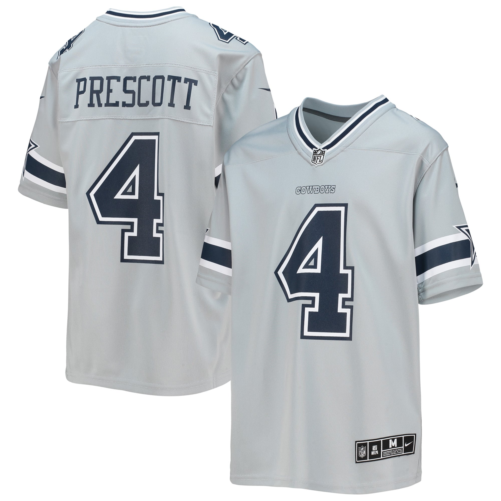 Women's Dallas Cowboys Silver Game Jersey