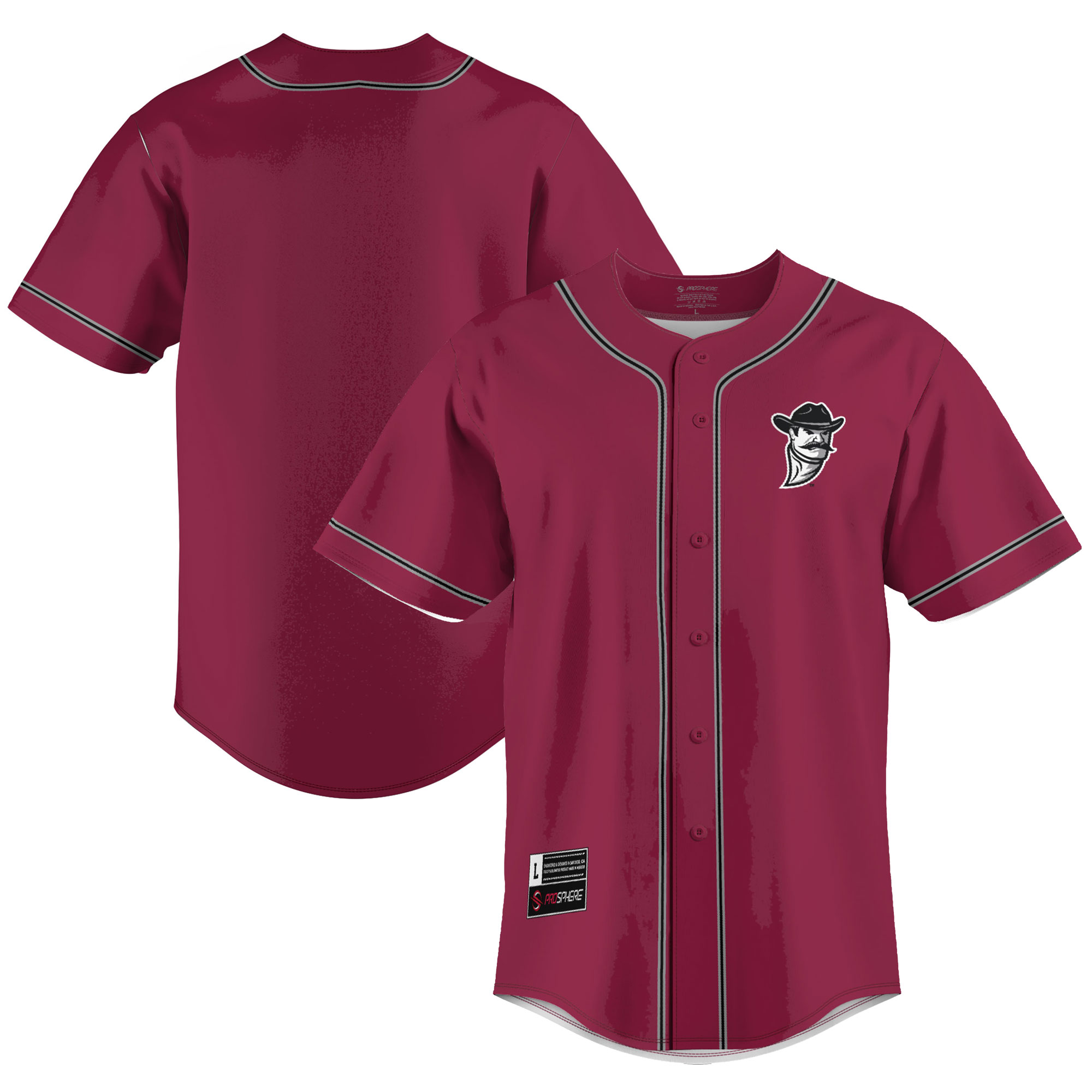 Men's Mexico Crimson Jersey