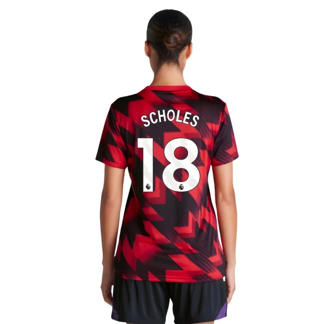 Women's Man Utd 2025/26 Red Jersey