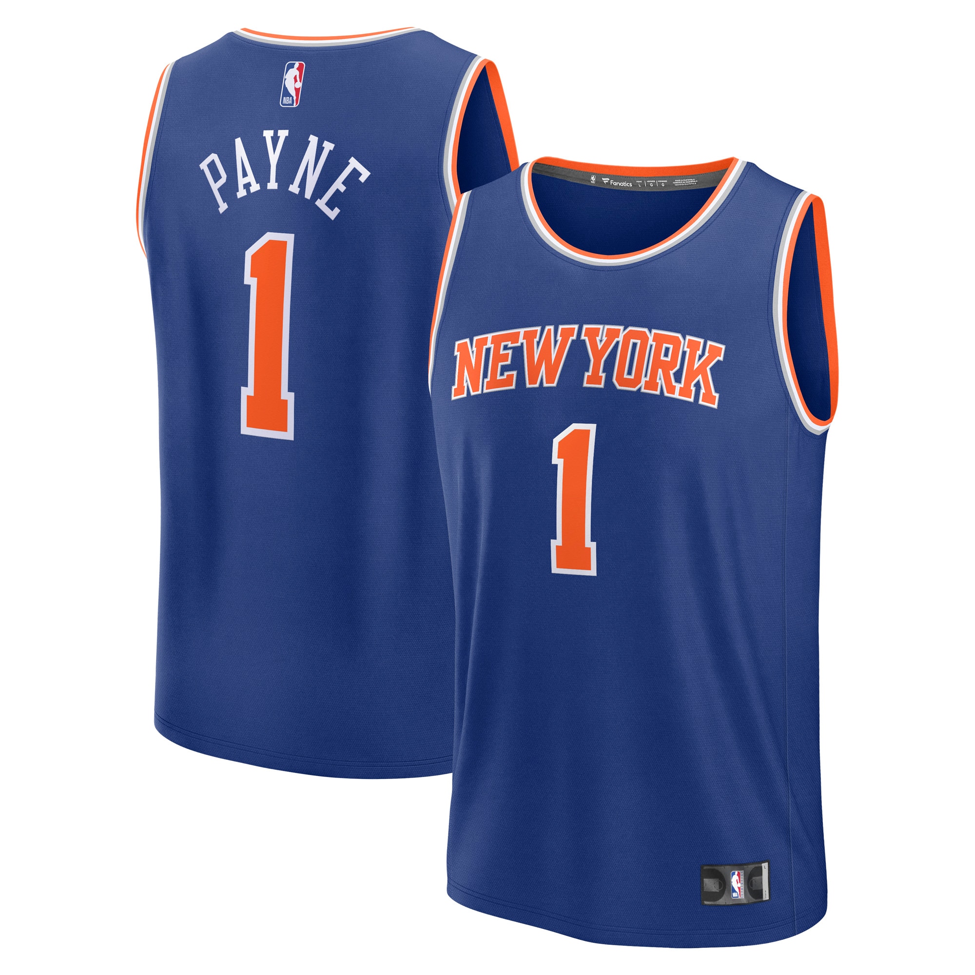Kids' New York Knicks Blue Icon Player Jersey