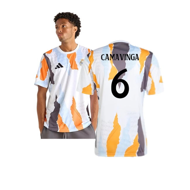 Kids' Real Madrid 2024/25 White Jersey