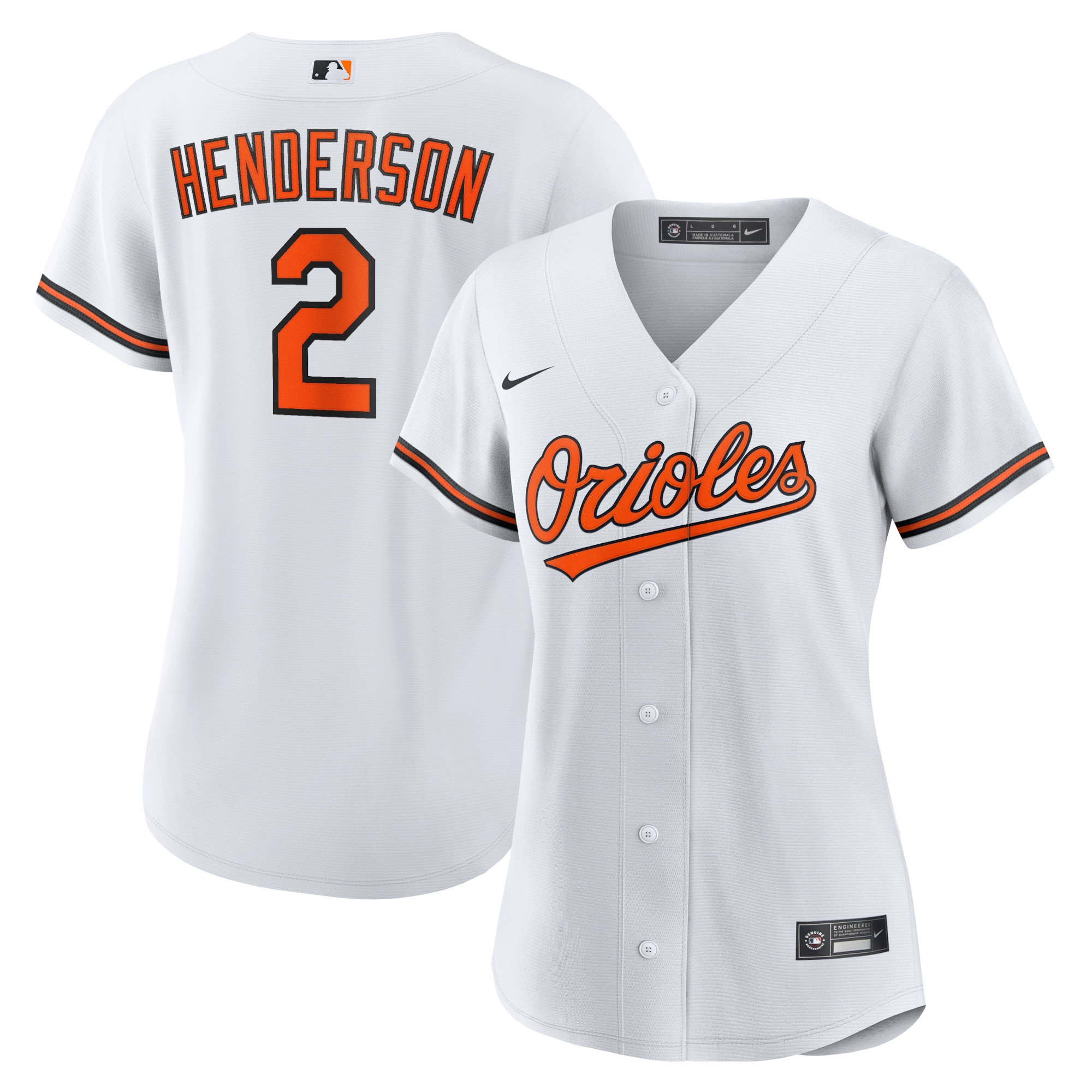 Men's Baltimore Orioles White Player Jersey
