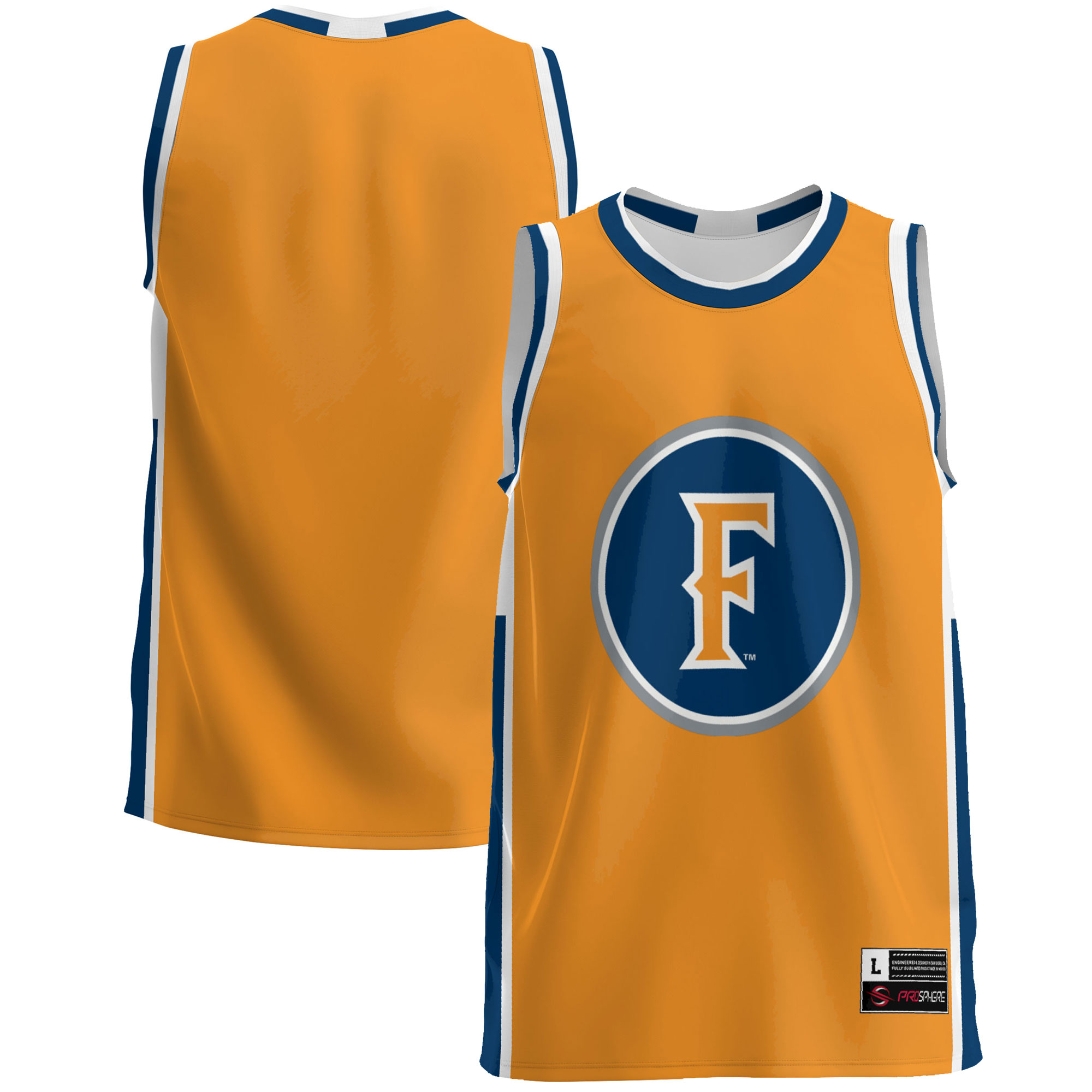 Men's Cal State Fullerton Navy Jersey