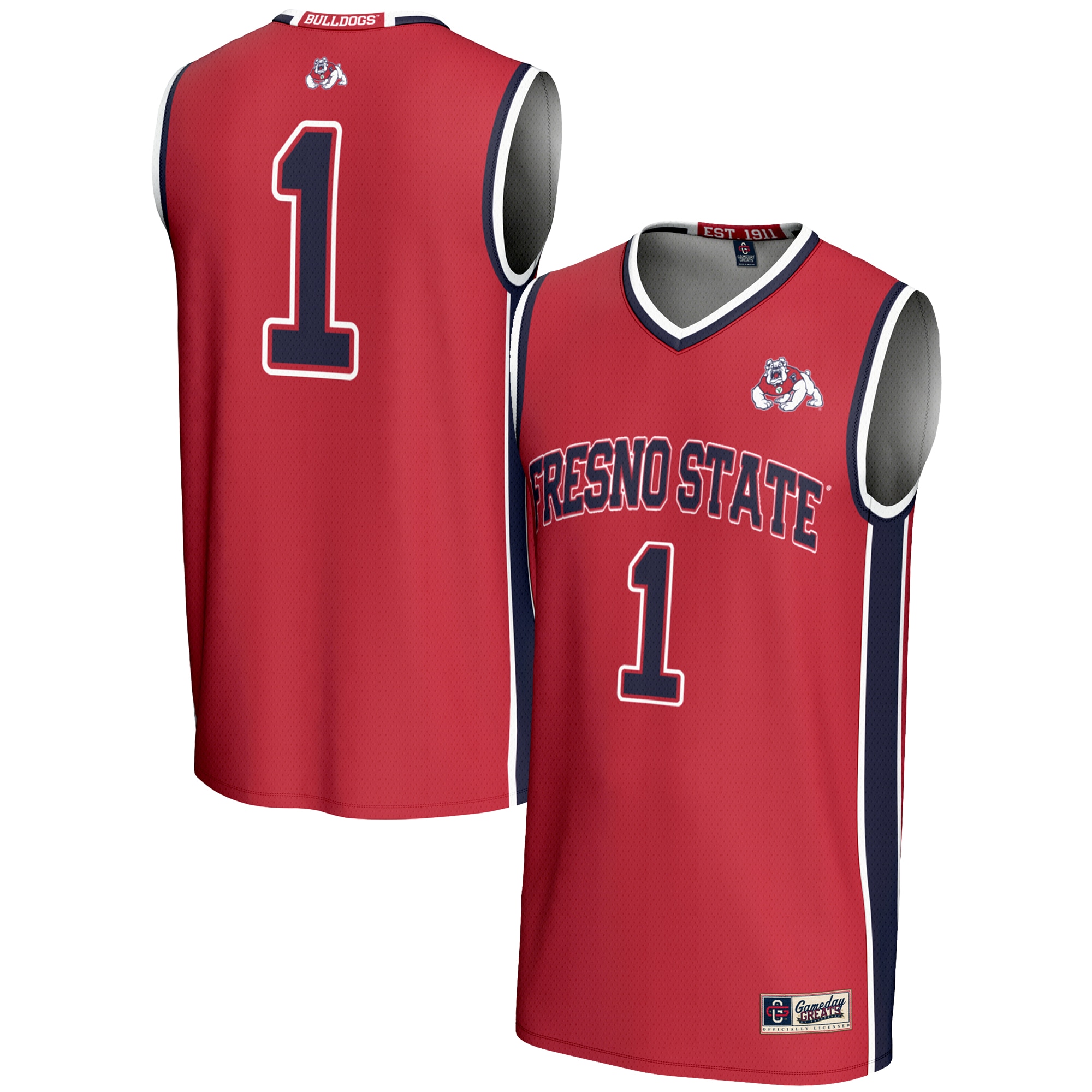 Kids' Fresno State Bulldogs Red Jersey