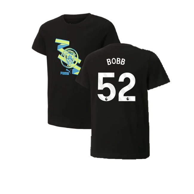 Men's Man City 2024/25 Black City Tee