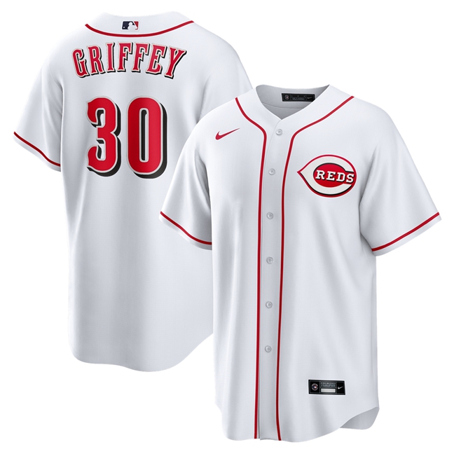 Kids' Cincinnati Reds White Player Jersey